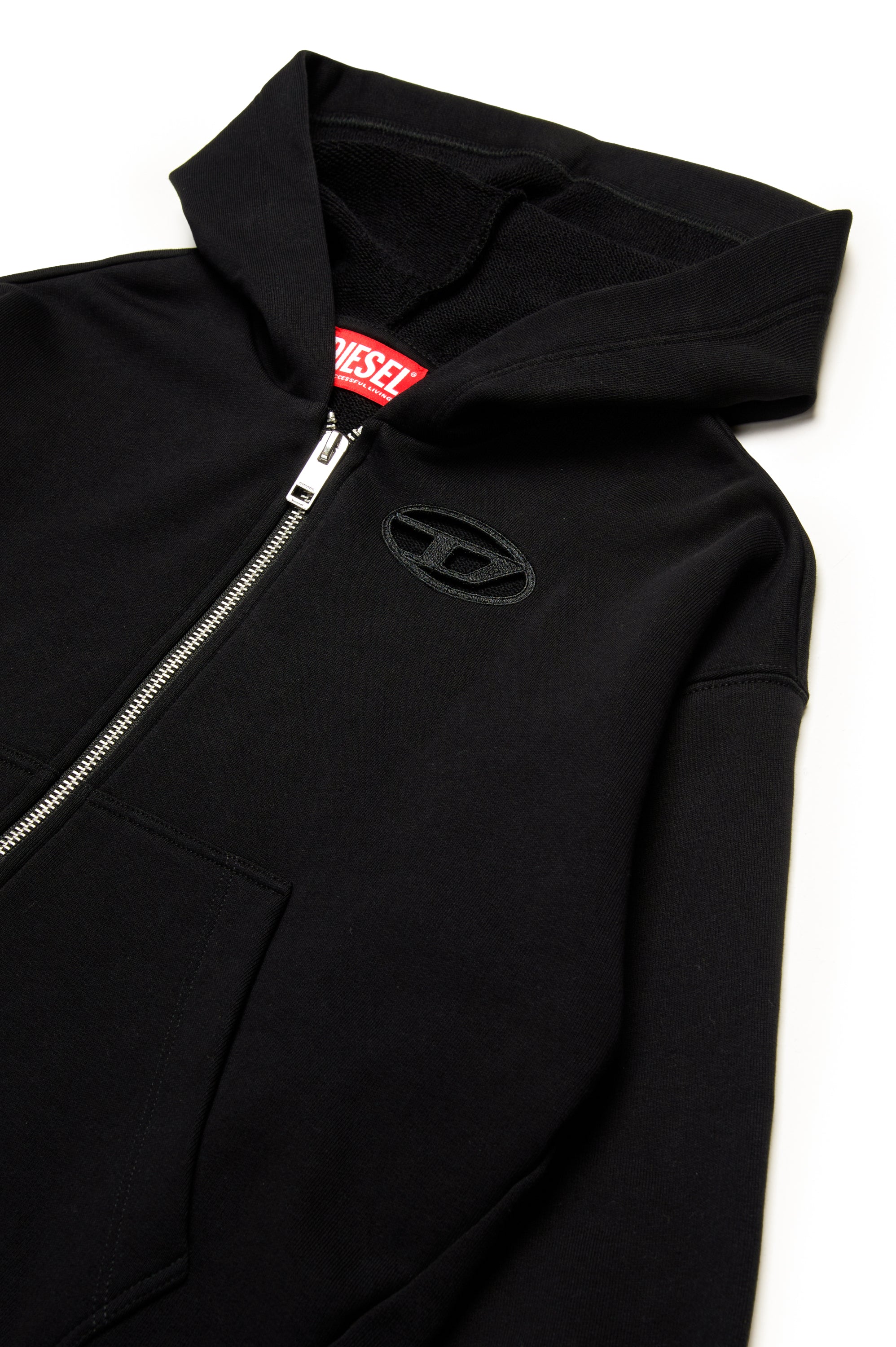 DIESEL FELPA CON ZIP ko
